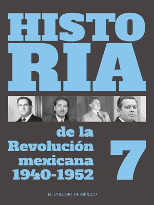 cover image of Historia de la Revolución mexicana